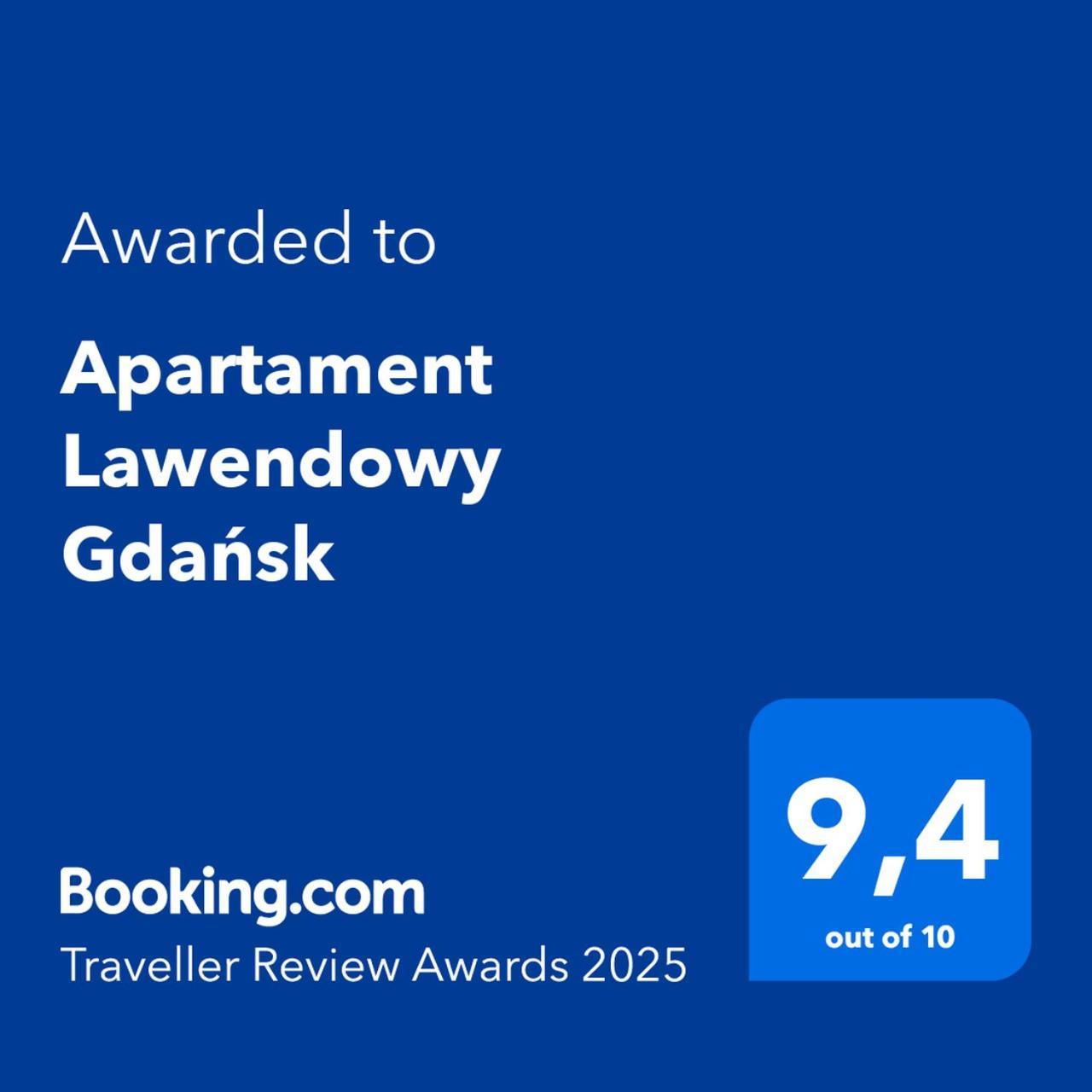 Apartament Lawendowy Gdaňsk Exteriér fotografie